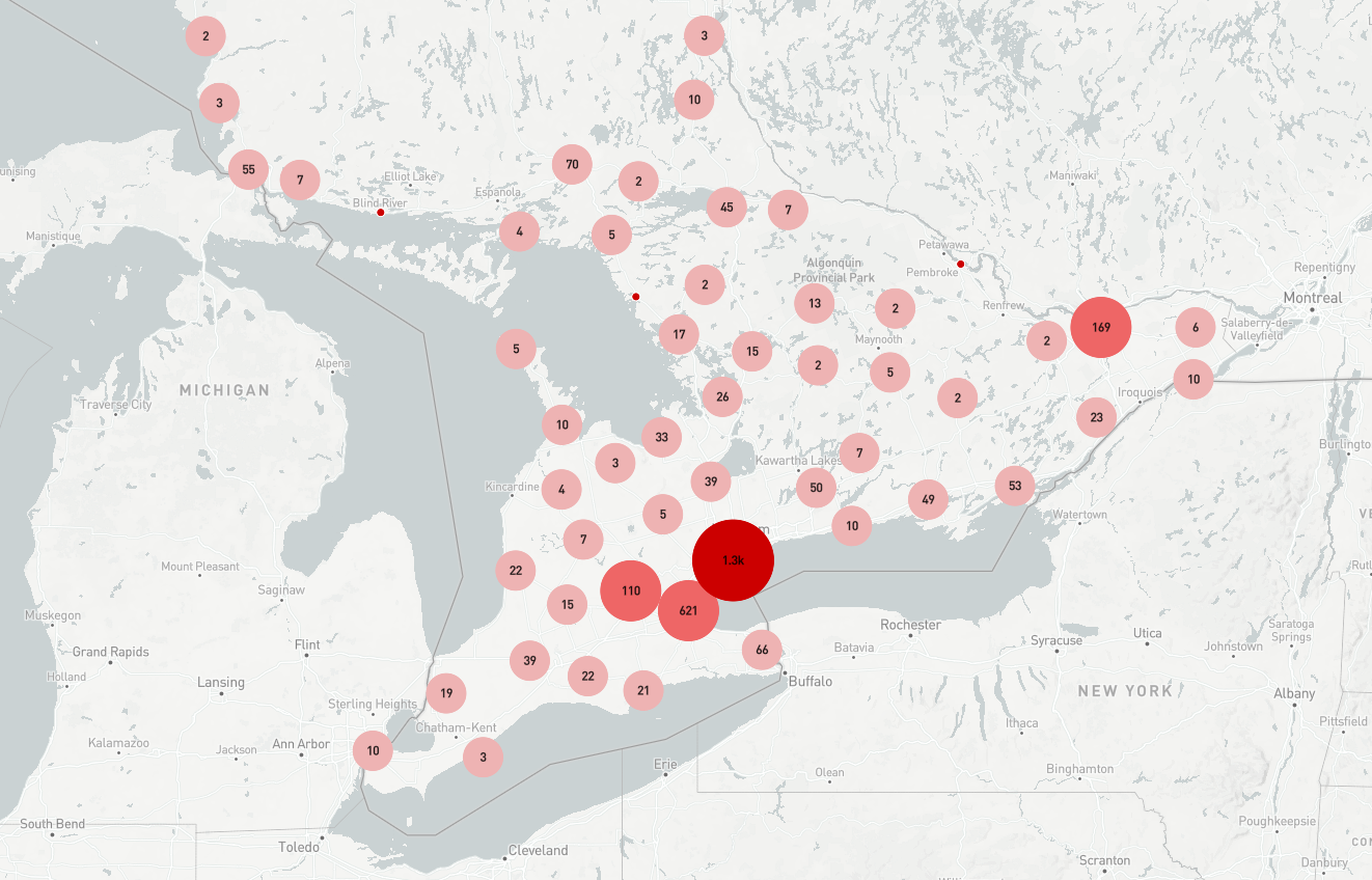 Locations Map