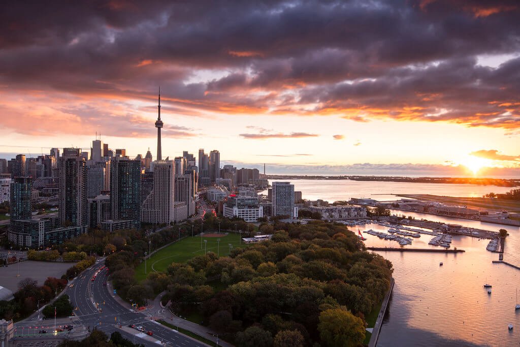 L'Ontario vu d'en haut