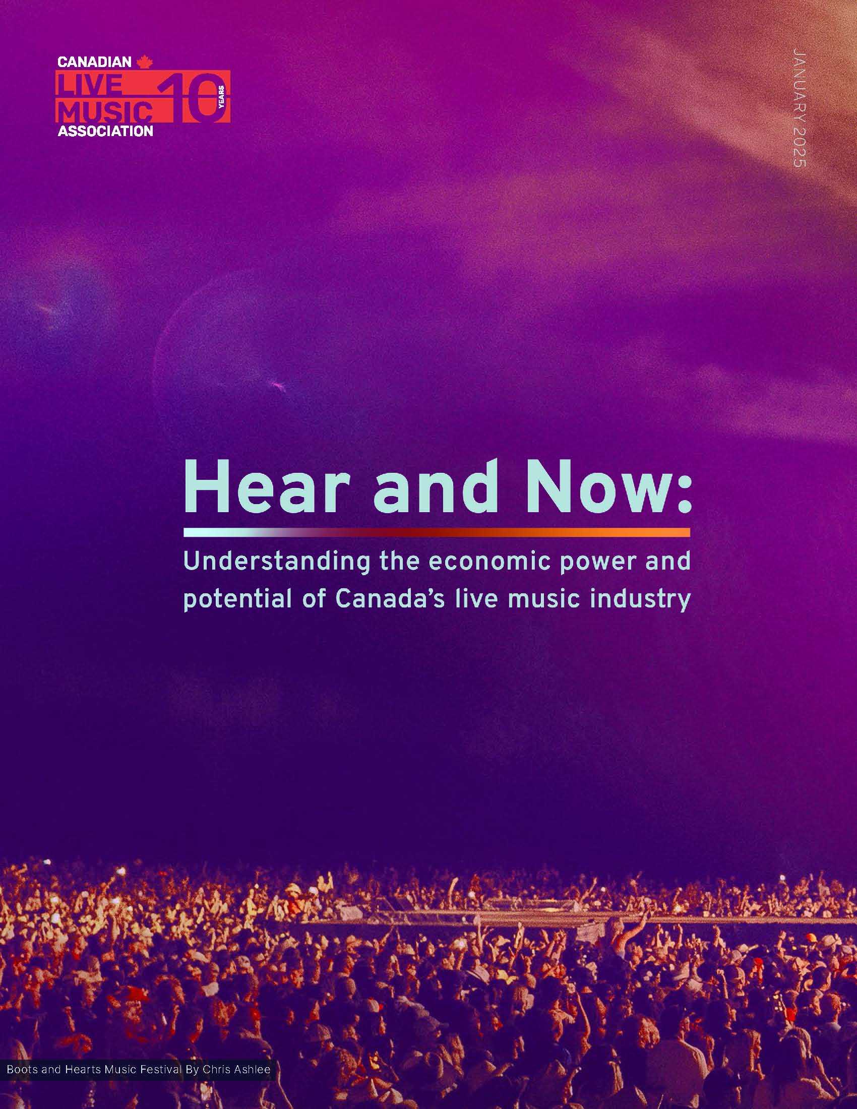 Here and Now: Understanding the economic power and potential of Canada's live music industry