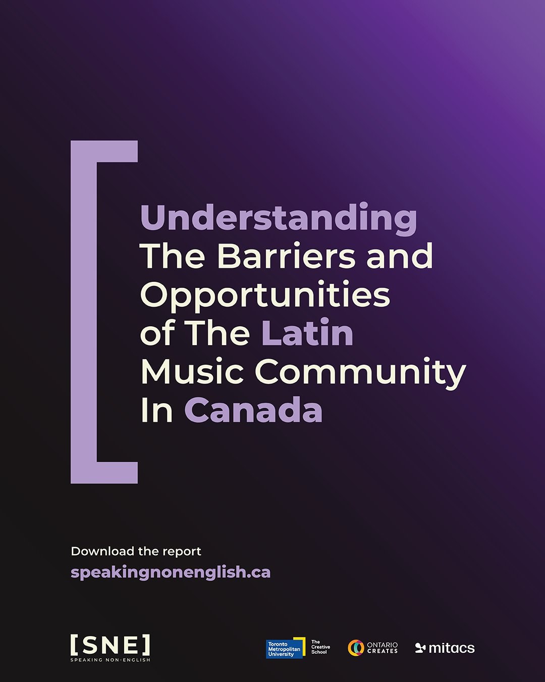 Understanding the Barriers and Opportunities of the Latin Music Community in Canada